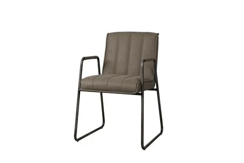 Santo Armstoel - fabric Miami 002 grey Direct Verzonden